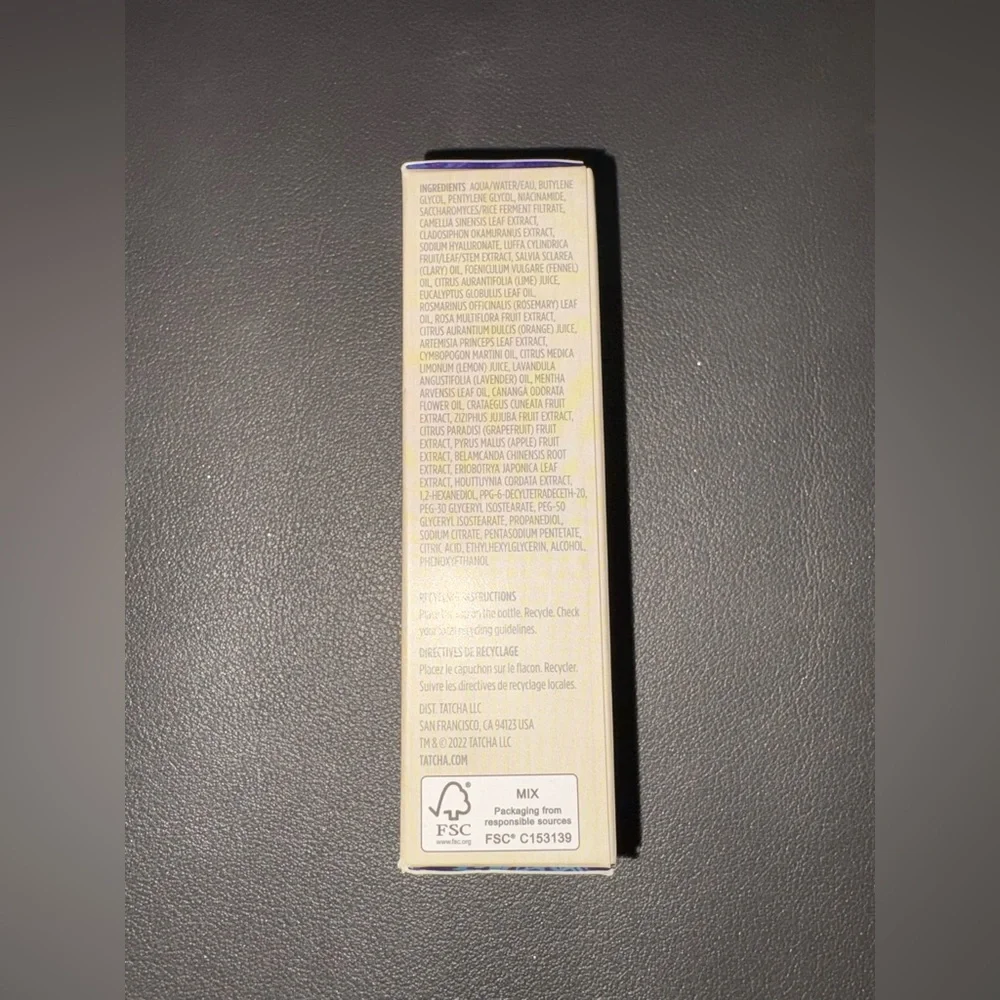 Tatcha Skincare Texture Tonic